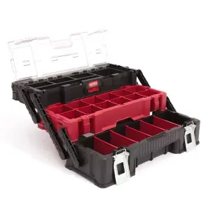 Keter Canti Trio Organizer 3-Layer Cantilever Toolbox