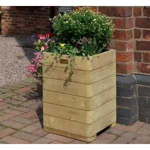 Pressure Treated Tall Garden Planter (1.5ft x 1.5ft x 2ft)