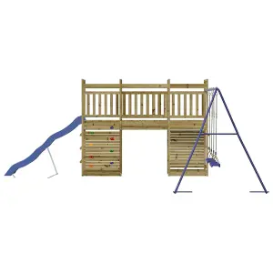 Berkfield Outdoor Playset Impregnated Wood Pine