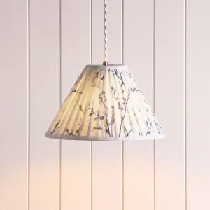 Laura Ashley Blue Pussy Willow Lamp shade (D)30cm