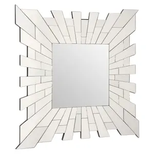 Interiors by Premier Glitzy Square Wall Mirror