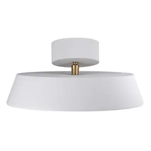 Nordlux DFTP Kaito 2 Dim Indoor Living Dining Kitchen Bedroom Ceiling Light In White (Diam) 30cm