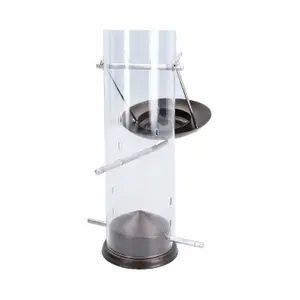 2PK Small Deluxe Bird Feeder Nyjer Seed Holder Hanging Feed Station Wild Birds