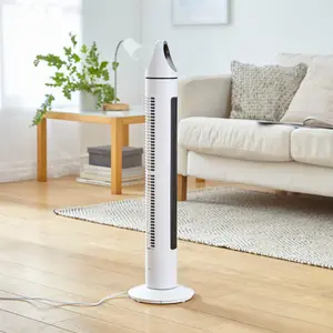 Neo 33 inch Aroma Free Standing 3 Speed Fan - White