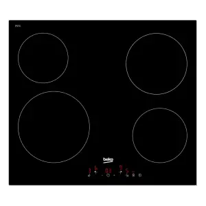 Beko HQC 64401 58cm Ceramic Hob - Black