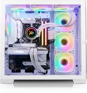 X= White Awd-It Cube Ryzen 7 5700X, Nvidia Rtx 4060 8Gb Windows 11 Desktop Pc For Gaming