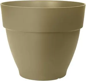 30cm Vibia Campana Round Fold Decor Recycled Material Indoor Garden Balcony Window Container Holder Plant Flower Pot, Green