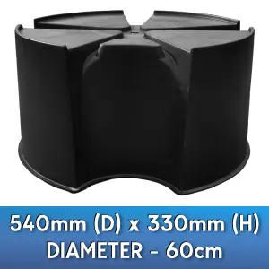 Water Butt Stand, Sturdy Strong Stand for 200L, 210L & 250L shaped Waterbutts and Barrels