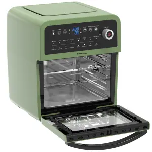 EMtronics 12L Air Fryer Oven Combi Digital with Timer - Sage Green