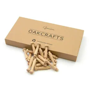 Oakcrafts - Oak Shaker Peg 1 3/4" - Pack of 20