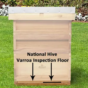 National Bee Hive Varroa Mesh Floor Inspection Tray