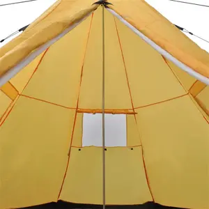 4 Person Tent Yellow