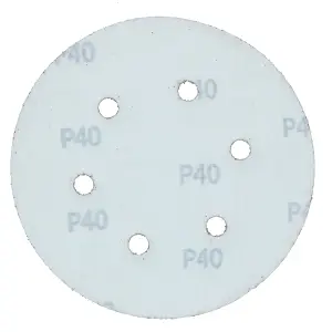 Hook/Loop Sanding Abrasive Discs Orbital DA Palm Sander 50PK 150mm P40