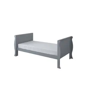 Valerton Cot Bed Grey / No