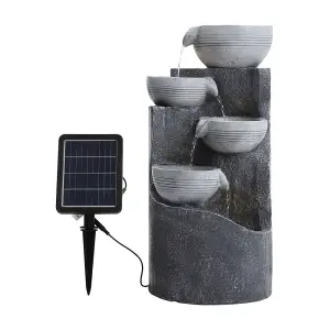 Outdoor Rockery Garden fountain water feature H 62cm