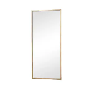 Melody Maison Large Gold Rectangle Mirror 60cm x 140cm