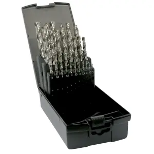 DART 25 Piece HSS Ground Twist Drill Set