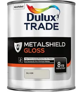 Dulux Trade Metalshield Gloss - Silver - 1L