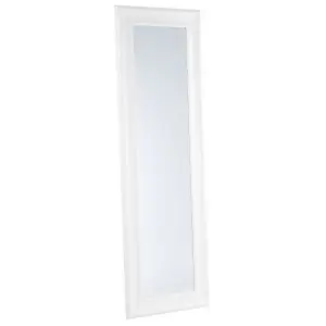 Beliani Scandinavian Wall Mirror LUNEL White