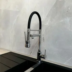 Liquida GD386CH Single Lever Multi Use Pull Out Chrome Kitchen Mixer Tap