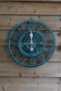 Outdoor Garden Wall Mechanical Clock