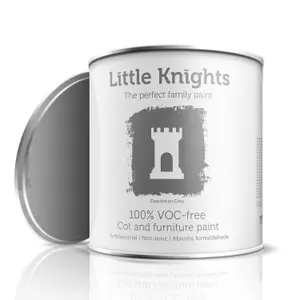 Little Knights Cot & Furniture Paint - Coachman Grey - 750ml