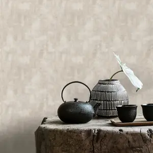 Galerie Shades of Colour Beige Mottled Effect Wallpaper