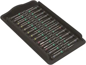 Wera 05134000001 Kraftform Micro Big Pack 1 Screwdriver Set, 25 Piece WER134000