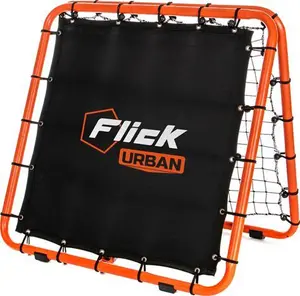 FLICK Dual Speed Rebounder - Adjustable Double Sided Football Rebounder - Soccer Training Equipment – Portable Goalkeeper Precision Training