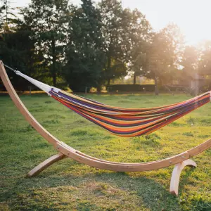 Paradiso Family Sized Garden Hammock - Tropical