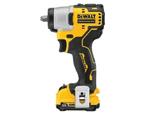 Dewalt XR Brushless Sub-Compact 3/8in Impact Wrench 12V x2 2Ah x1 3Ah battery