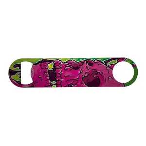 Grindstore Melting Skull Bar Blade Bottle Opener Purple (One Size)