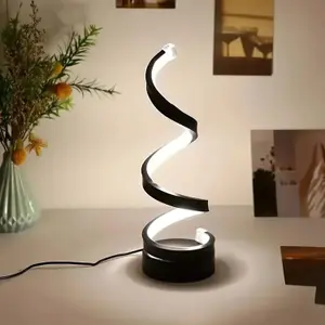 LED Table Lamp for Bedroom, USB Powered Desk Light