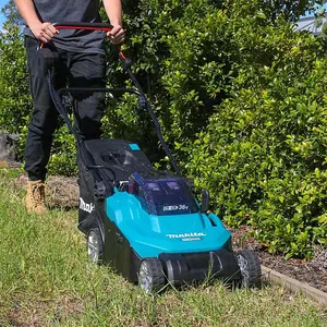 Makita DLM382Z Twin 18V (36V) Li-ion LXT 38cm Lawn Mower - Batteries and Charger Not Included