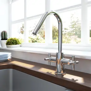 Bristan Pecan Chrome effect Kitchen Mixer Tap