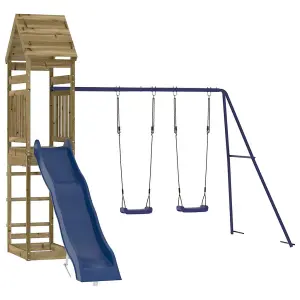 Berkfield Outdoor Playset Impregnated Wood Pine