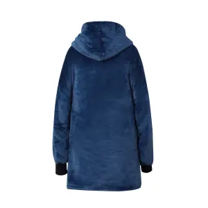 Super Soft Luxury teddy fleece hoodie - Navy