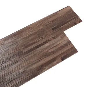 Set of 36 Brown Wood Grain Self Adhesive PVC Vinyl Tiles Flooring Plank Covering 5m²