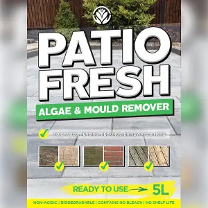 GardenersDream Patio Cleaner 5L - Ready To Use Outdoor Algae & Mould Remover