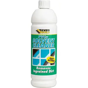 Everbuild PVCu Solvent Based Cleaner, 1 Litre