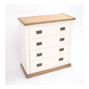 Tropea 4 Drawer Chest of Drawers Bras Drop Handle