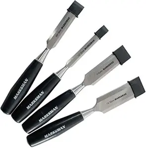 New 4pc Carpenters Wood Chisel Set Crv Tools C6018 Diy Workshop Craft