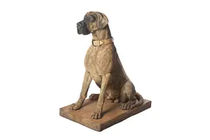 Giant life-size Hunting Dog Great Dane Statue