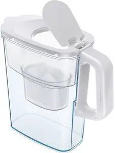 Dunelm Small Filter Jug, 2.4L, White, Plastic