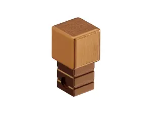 ILCOM CORNER FINISHING CAP FOR  STAINLESS STEEL PROFILES - Copper Brushed