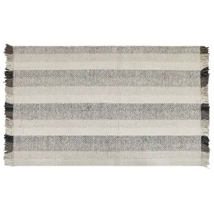 Wool Area Rug 140 x 200 cm Off-White EMIRLER