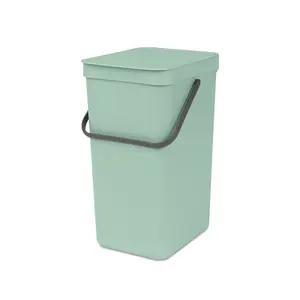 Brabantia Sort and Go 16 Litre Recycling Bin Jade Green