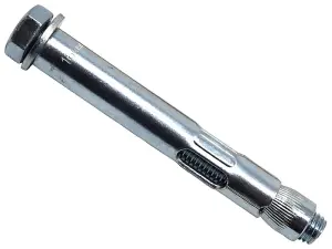 MasonMate M16 x 120mm Heavy-Duty Hex Sleeve Anchors - 10 Pack for Concrete and Masonry Projects