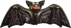 2Pcs Halloween Inflatable Bats - Scary Spooky Party Decor (46cm x 36cm)