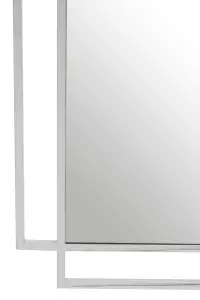 Interiors by Premier Allure Silver Large Wall Mirror